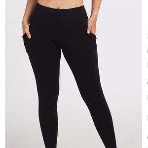 WOOLX Piper Pocket Legging Black Medium